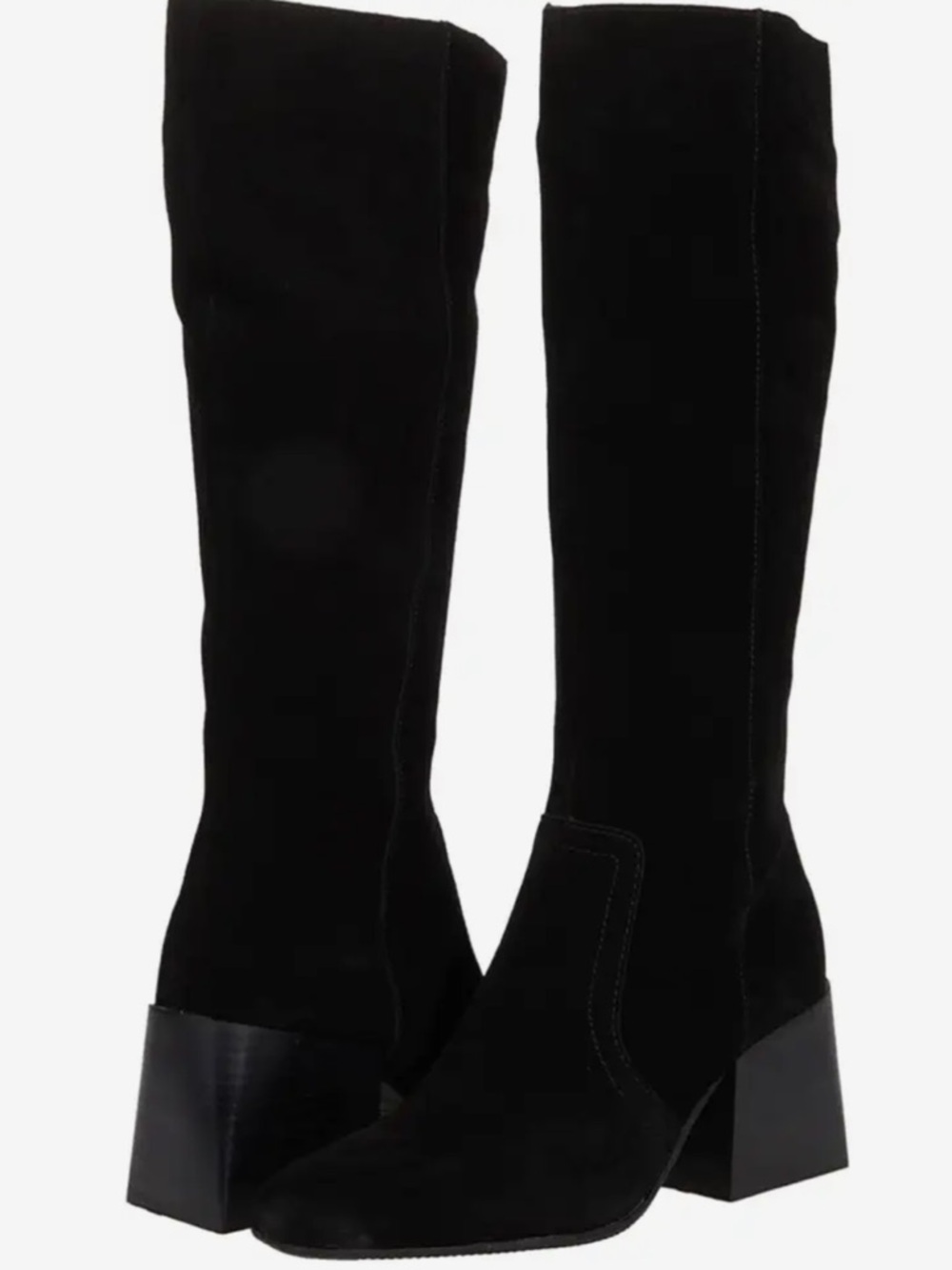 Blondo Tessa waterproof knee high boots in black suede size 9.5
